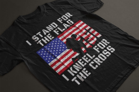 Stand For Flag, Kneel for Cross